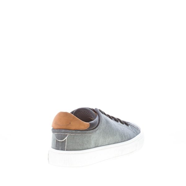 VOILE BLANCHE uomo sneaker Fit Easy in canvas GRIGIO - immagine 3