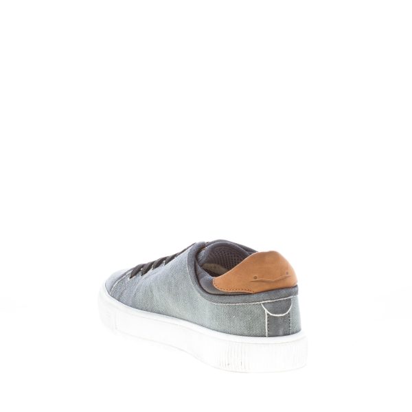 VOILE BLANCHE uomo sneaker Fit Easy in canvas GRIGIO - immagine 4