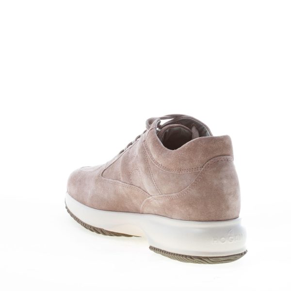 HOGAN donna Interactive sneaker in camoscio beige scuro PALUDE - immagine 4