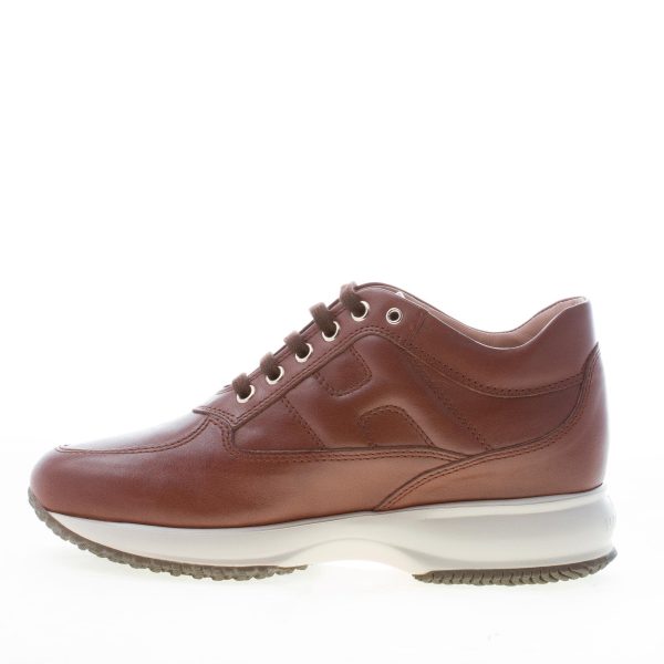 HOGAN donna Interactive sneaker in pelle MARRONE - immagine 5