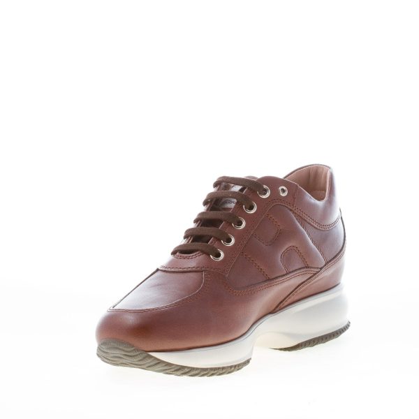 HOGAN donna Interactive sneaker in pelle MARRONE - immagine 6