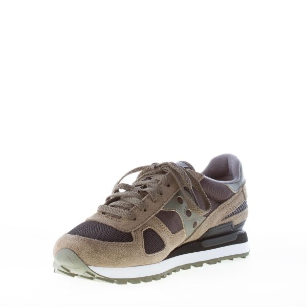 SAUCONY uomo sneaker Shadow Original in camoscio OLIVA più tessuto NERO - immagine 6