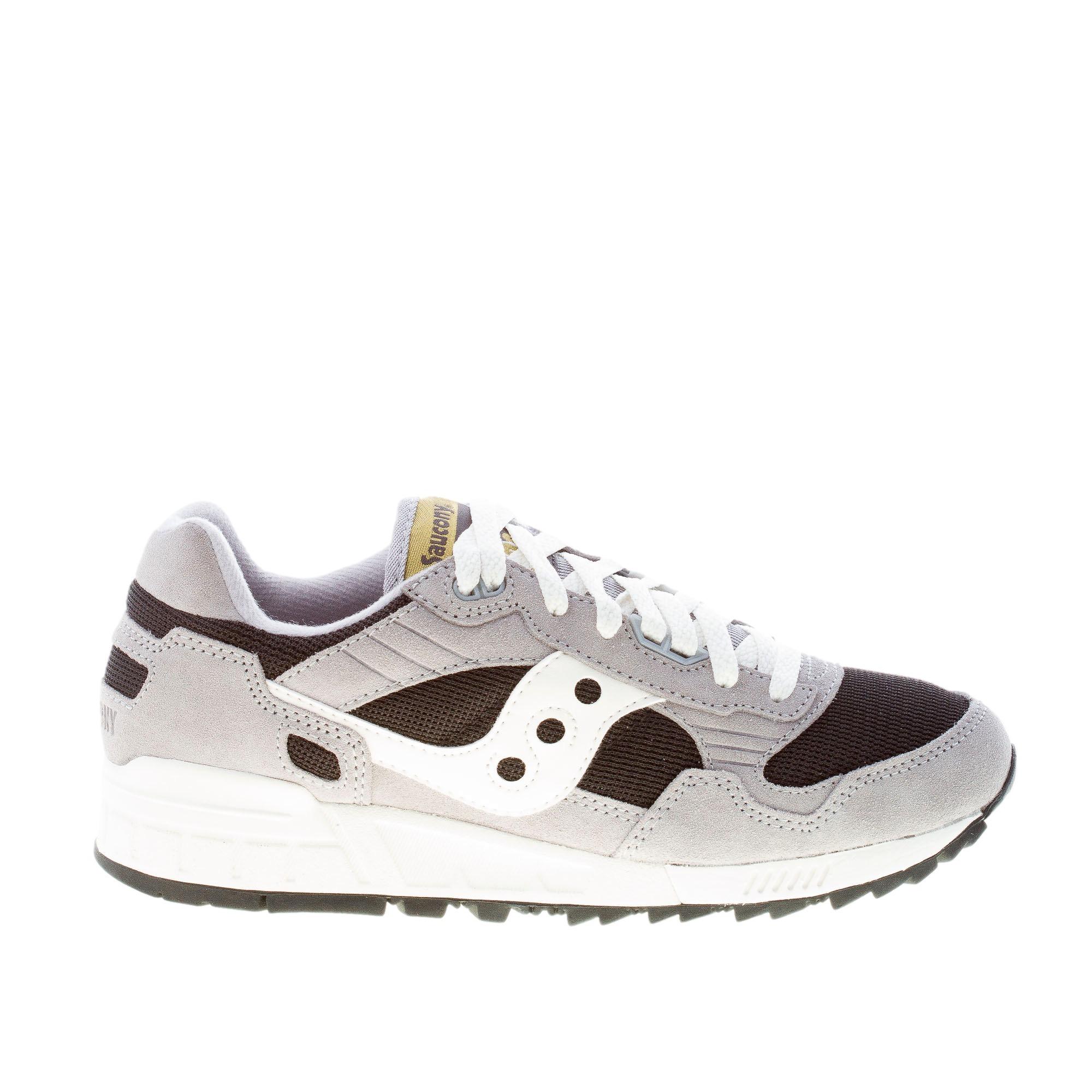 SAUCONY uomo sneaker Shadow 5000 in camoscio GRIGIO piu tessuto NERO Strike Calzature