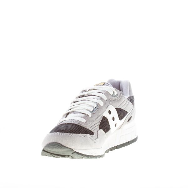 SAUCONY uomo sneaker Shadow 5000 in camoscio GRIGIO più tessuto NERO - immagine 6