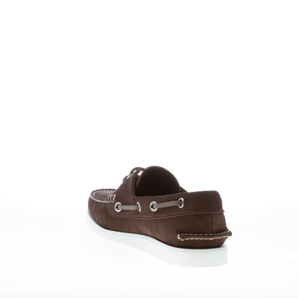 CHURCH'S uomo scarpa da barca Marske in camoscio TESTA DI MORO - immagine 4