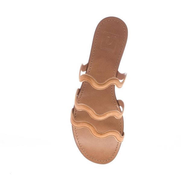 L'AUTRE CHOSE donna sandalo ciabatta in camoscio SIGARO con fasce. Tacco 1 cm - immagine 7