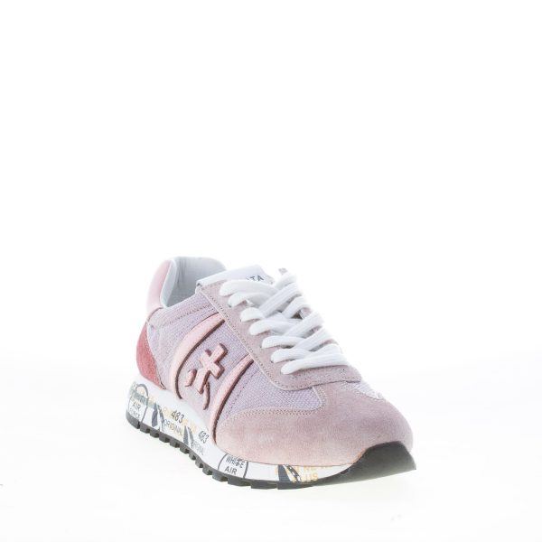PREMIATA donna sneaker Lucy 5102 in camoscio e tessuto ROSA - immagine 2