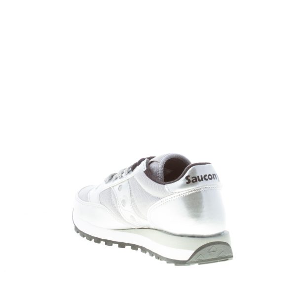 SAUCONY donna sneaker Jazz Original in pelle metallizzata e tessuto ARGENTO - immagine 4