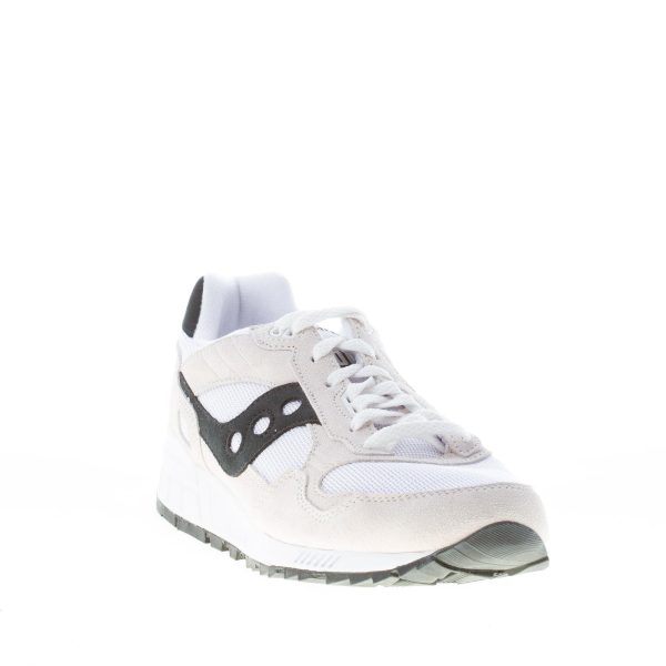SAUCONY uomo sneaker Shadow 5000 in camoscio e tessuto BEIGE più bianco e blu - immagine 2
