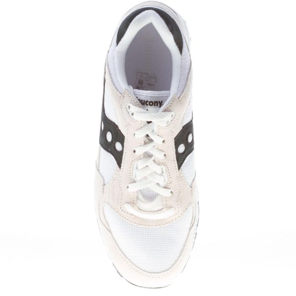 SAUCONY uomo sneaker Shadow 5000 in camoscio e tessuto BEIGE più bianco e blu - immagine 7