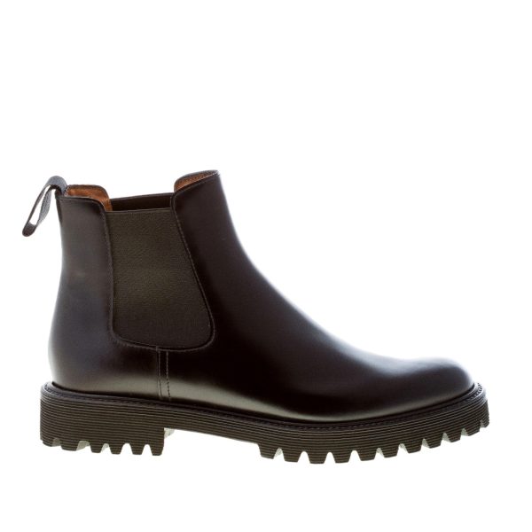 CHURCH`S donna stivaletto elasticizzato NIRAH T in pelle NERO