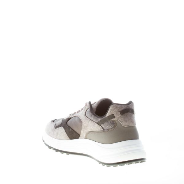 HOGAN uomo Hyperlight sneaker in camoscio tessuto e nabuk GRIGIO più nero - immagine 4