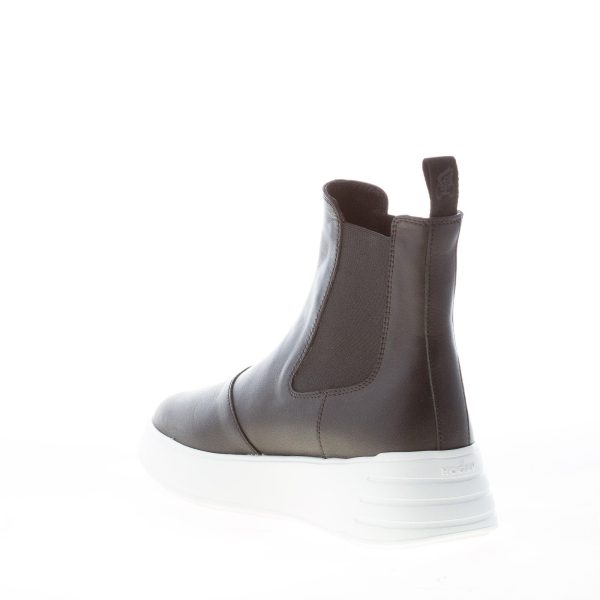 HOGAN donna H562 stivaletto Chelsea Rebel in pelle NERO. - immagine 4