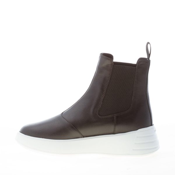 HOGAN donna H562 stivaletto Chelsea Rebel in pelle NERO. - immagine 5