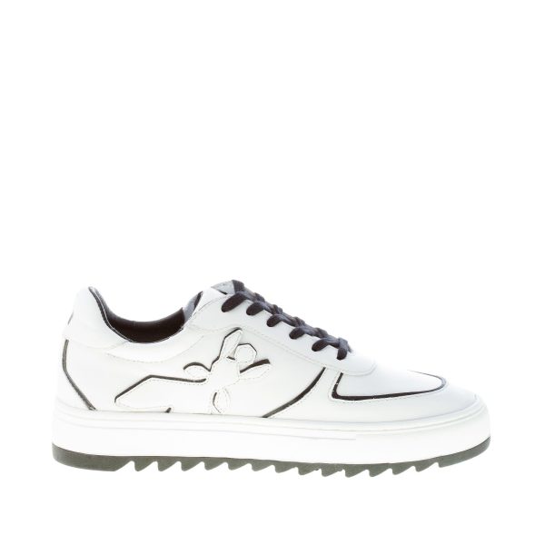 PATRIZIA PEPE donna sneaker Fly in pelle BIANCO più nero