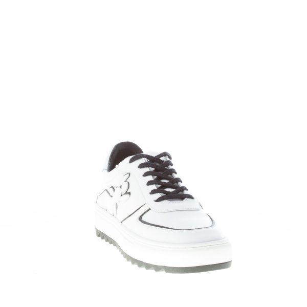 PATRIZIA PEPE donna sneaker Fly in pelle BIANCO più nero - immagine 2