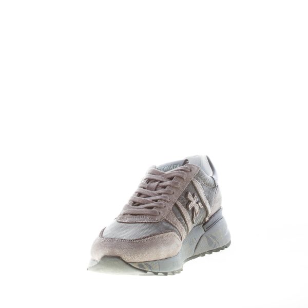 PREMIATA uomo sneaker Lander 5478 in camoscio e tessuto tecnico GRIGIO - immagine 6