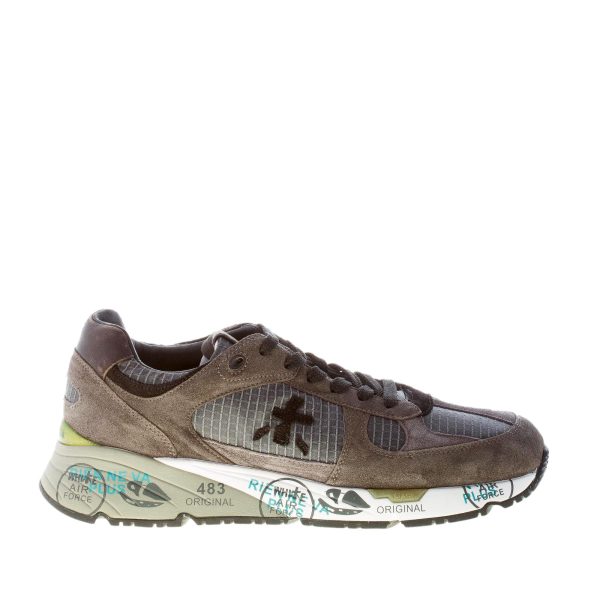 PREMIATA uomo sneaker Mase 5400 in camoscio e tessuto tecnico GRIGIO più nero