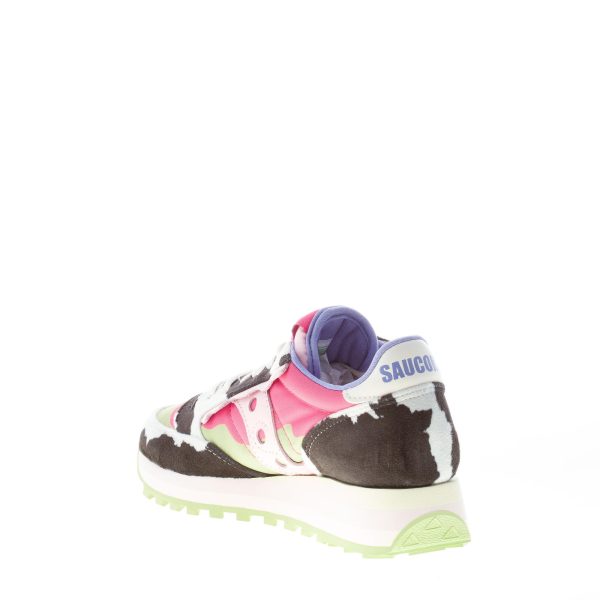 SAUCONY donna sneaker Jazz Triple in nylon MULTICOLORE e tessuto animalier - immagine 4