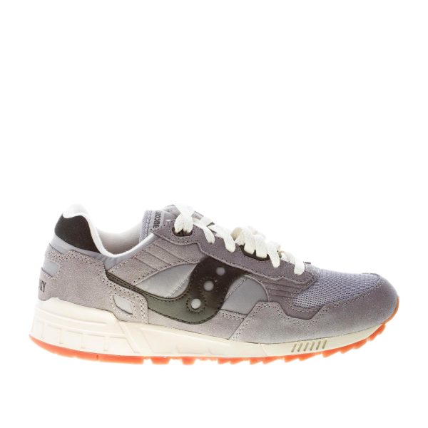 SAUCONY uomo sneaker Shadow 5000 in camoscio e tessuto GRIGIO più nero