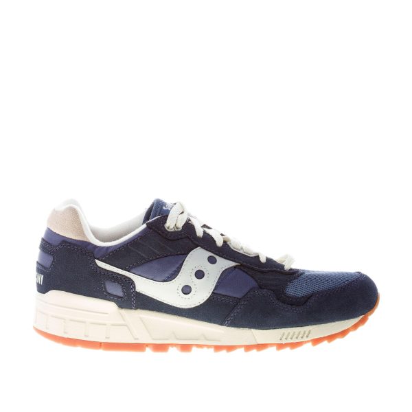 SAUCONY uomo sneaker Shadow 5000 in camoscio e tessuto BLU più bianco