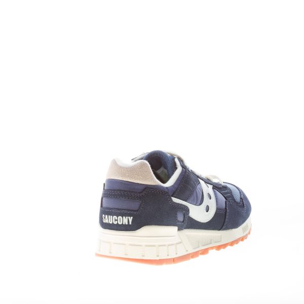 SAUCONY uomo sneaker Shadow 5000 in camoscio e tessuto BLU più bianco - immagine 3