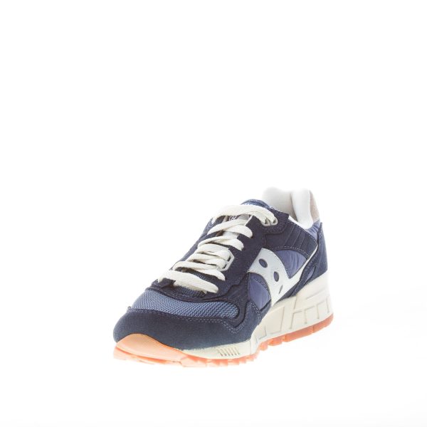 SAUCONY uomo sneaker Shadow 5000 in camoscio e tessuto BLU più bianco - immagine 6