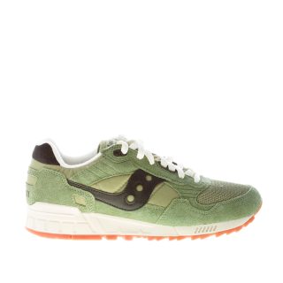 SAUCONY uomo sneaker Shadow 5000 in camoscio e tessuto VERDE più nero