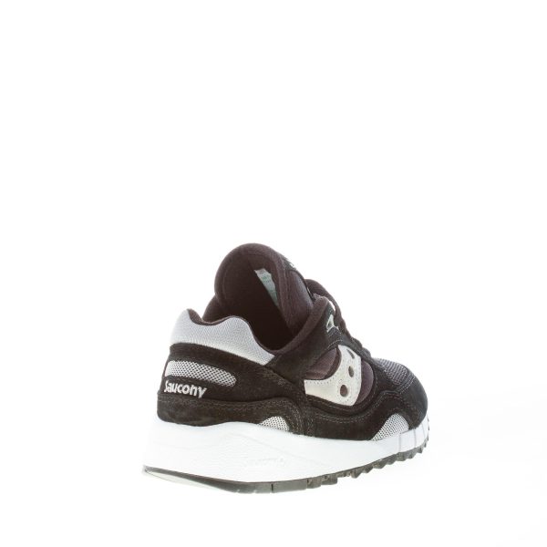 SAUCONY donna sneaker Shadow 6000 in tessuto tecnico e camoscio NERO più grigio - immagine 3