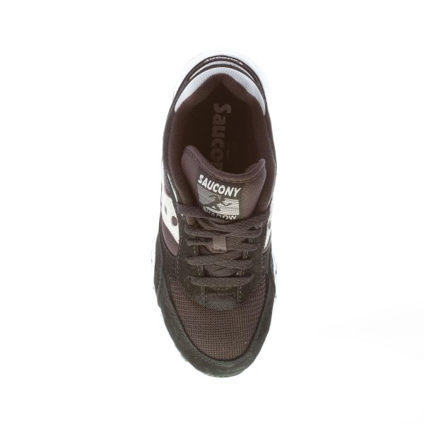 SAUCONY donna sneaker Shadow 6000 in tessuto tecnico e camoscio NERO più grigio - immagine 7