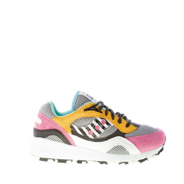 SAUCONY donna sneaker Shadow 6000 in camoscio e tessuto MULTICOLORE