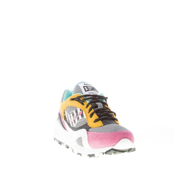 SAUCONY donna sneaker Shadow 6000 in camoscio e tessuto MULTICOLORE - immagine 2