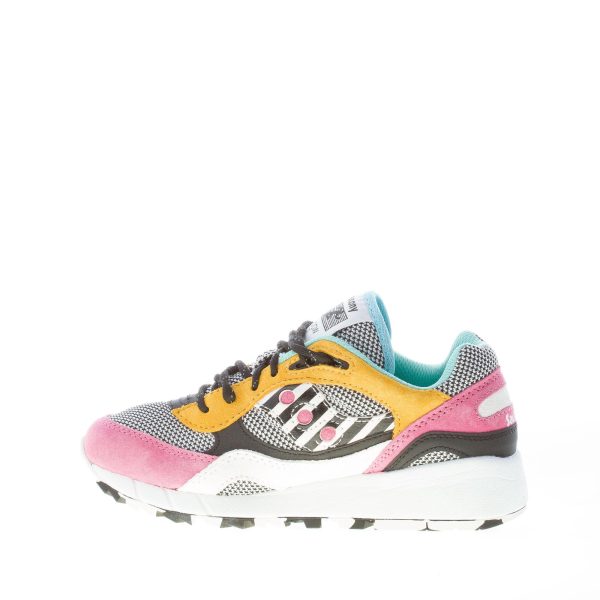 SAUCONY donna sneaker Shadow 6000 in camoscio e tessuto MULTICOLORE - immagine 5