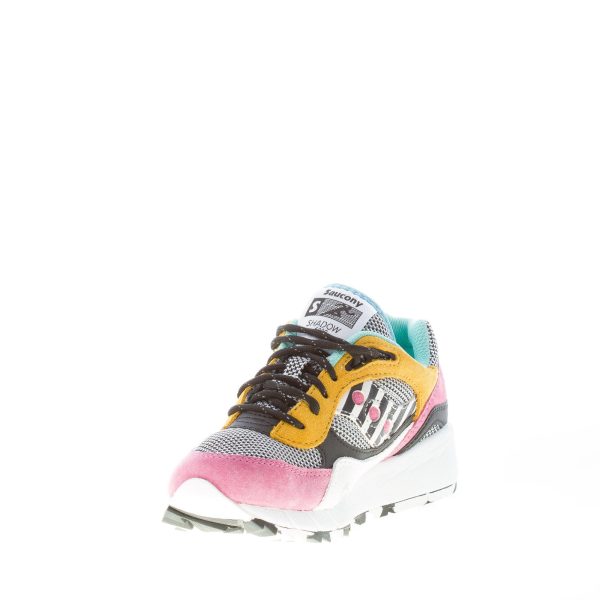 SAUCONY donna sneaker Shadow 6000 in camoscio e tessuto MULTICOLORE - immagine 6