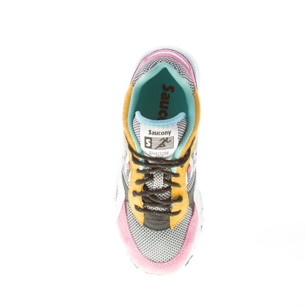 SAUCONY donna sneaker Shadow 6000 in camoscio e tessuto MULTICOLORE - immagine 7
