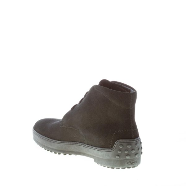 TOD`S uomo polacchino Winter Gommini in camoscio NERO - immagine 4