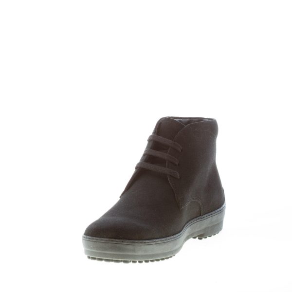 TOD`S uomo polacchino Winter Gommini in camoscio NERO - immagine 6