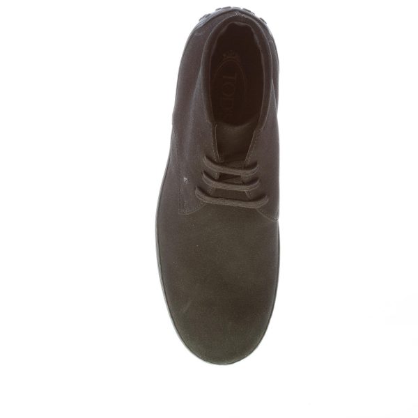 TOD`S uomo polacchino Winter Gommini in camoscio NERO - immagine 7