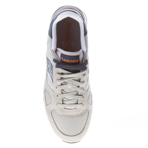 SAUCONY uomo sneaker Shadow Original in camoscio e tessuto GRIGIO più blu - immagine 7