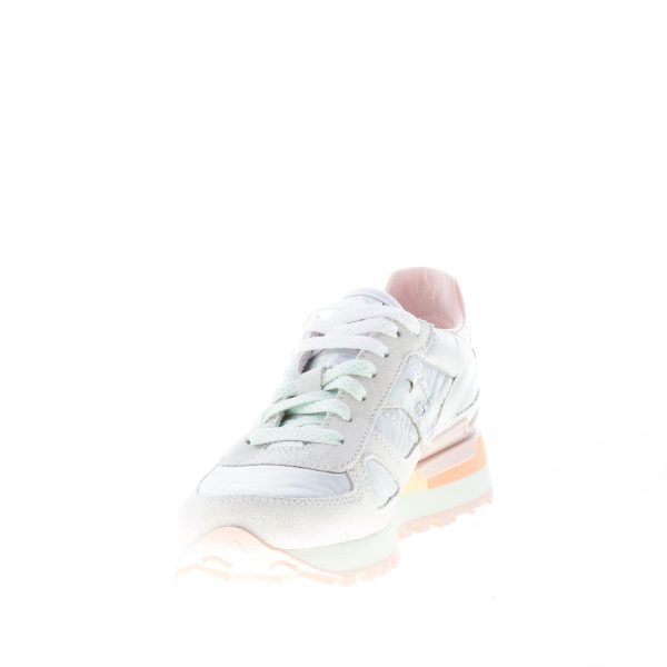 SAUCONY donna sneaker Shadow Original in camoscio e tessuto imbottito GRIGIO più argento - immagine 6