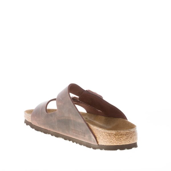 BIRKENSTOCK uomo sandalo ciabatta Arizona BS in nabuk oliato MARRONE HABANA - immagine 4