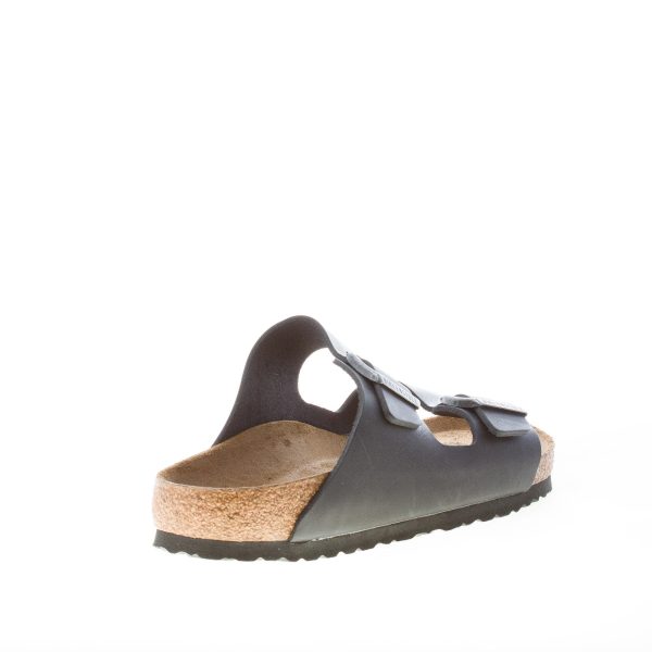 BIRKENSTOCK uomo sandalo ciabatta Arizona BS in nabuk oliato NERO - immagine 3
