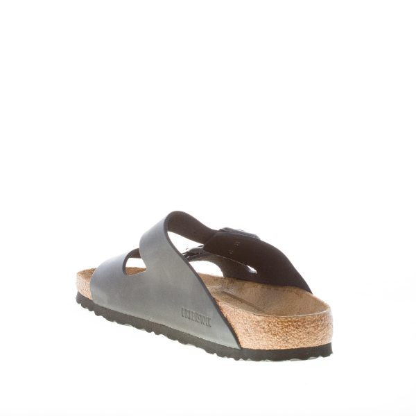 BIRKENSTOCK uomo sandalo ciabatta Arizona BS in nabuk oliato NERO - immagine 4