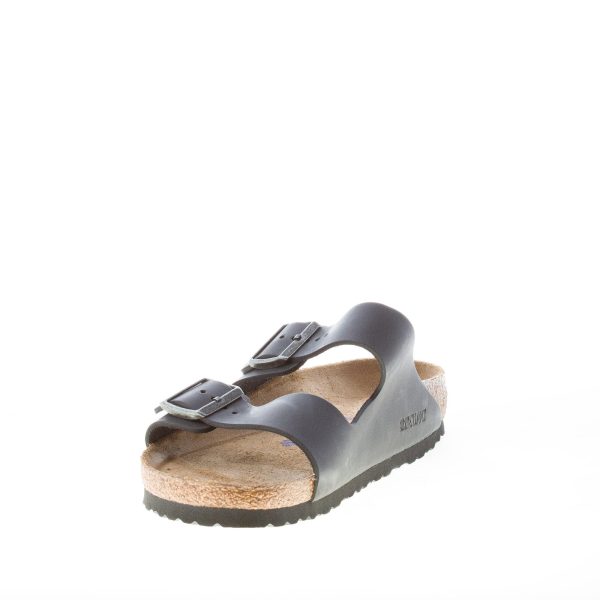 BIRKENSTOCK uomo sandalo ciabatta Arizona BS in nabuk oliato NERO - immagine 6