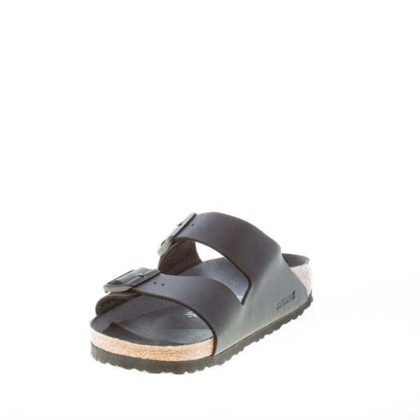BIRKENSTOCK uomo sandalo ciabatta Arizona BS doppia fascia in Birko-Flor NERO - immagine 6