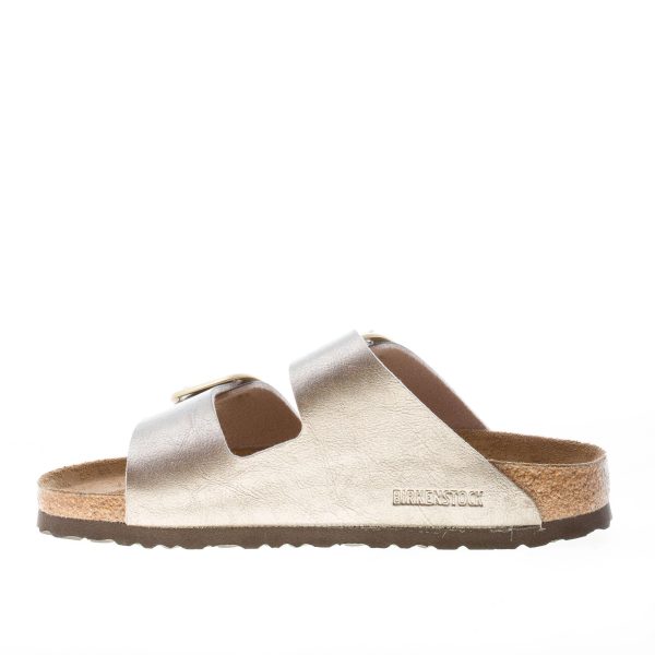 BIRKENSTOCK donna sandalo ciabatta Arizona Big Buckle in Birko-Flor GRACEFUL TAUPE - immagine 5