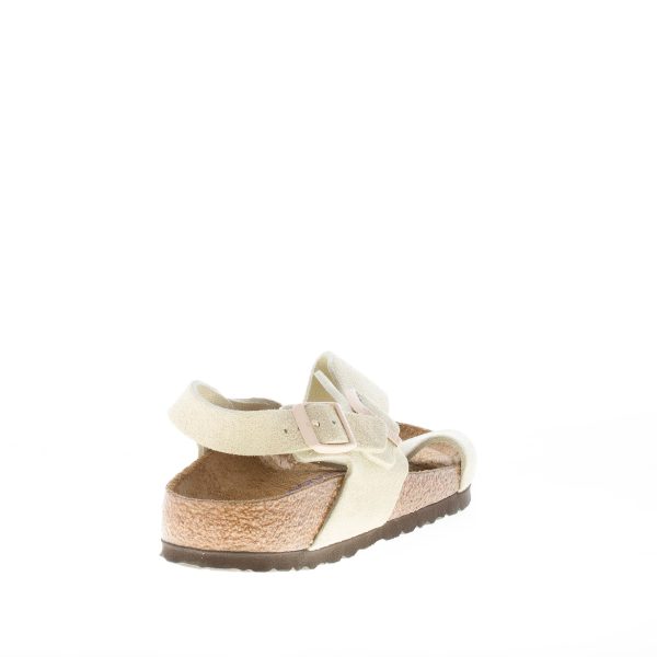 BIRKENSTOCK donna sandalo incrociato Tulum SFB in camoscio MANDORLA - immagine 3