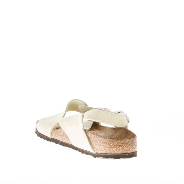 BIRKENSTOCK donna sandalo incrociato Tulum SFB in camoscio MANDORLA - immagine 4