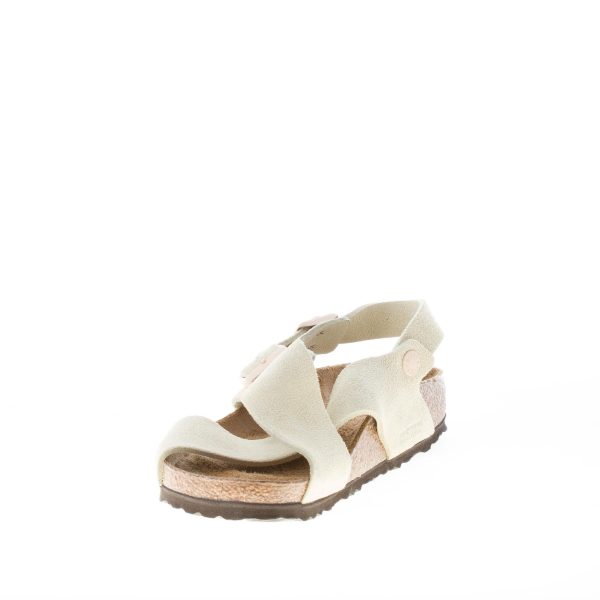 BIRKENSTOCK donna sandalo incrociato Tulum SFB in camoscio MANDORLA - immagine 6