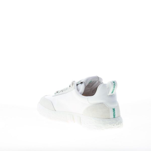 HOGAN donna 3R Recycle sneaker in camoscio e tessuto BIANCO - immagine 4